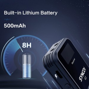 میکروفون یقه ای بی سیم سینکو مدل G2.A2